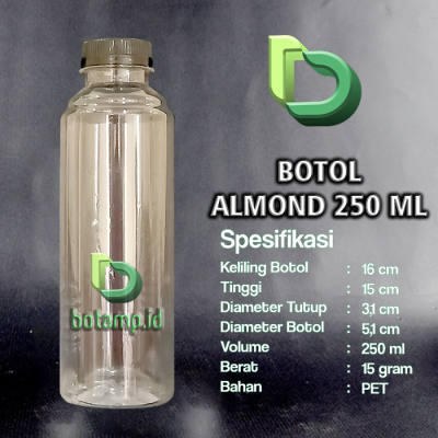 BOTAMP.ID ALMOND 250ML HITAM