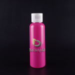 botol br 100ml pink pastel tutup ulir dan fliptop