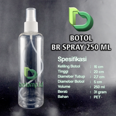 botol br 250ml spray