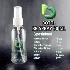 botol br 60ml tutup spray detail