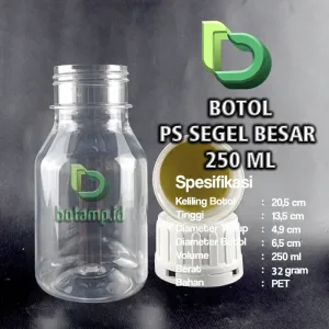 botol ps 250nl liner sheet