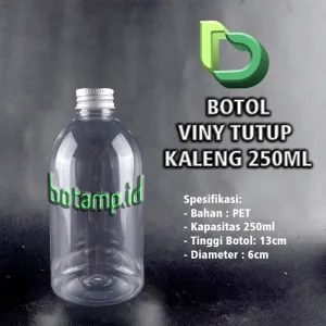 botol nini 250ml tutup kaleng