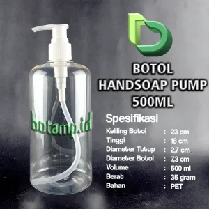 HANDSOAP 500ML PET PUMP