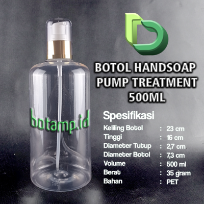 HANDSOAP 500ML PET PUMP TREATMENT