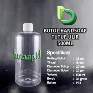 Handsoap 500ml pet ulir