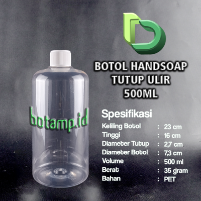 Handsoap 500ml pet ulir