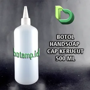 handsoap 500ml hdpe tutup kerucut