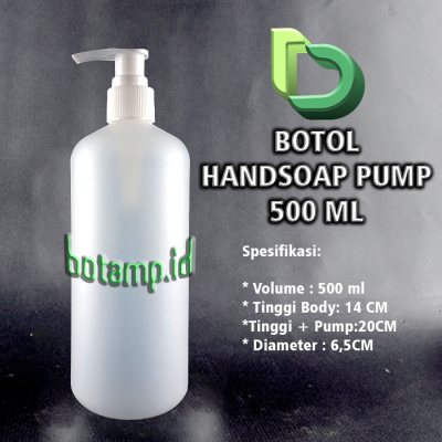 handsoap 500ml pump