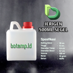 jerigen madu 500ml segel merah