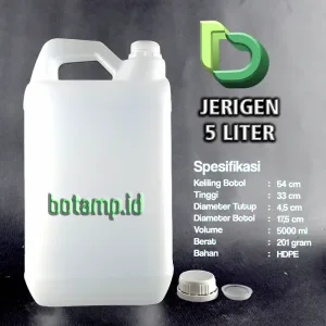 Jerigen 5 liter set