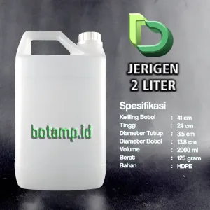 jerigen 2 liter segel