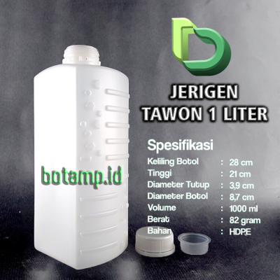 jerigen tawonn 1 liter