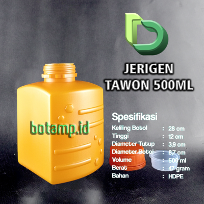 BOTAMP.ID JERIGEN TAWON 500ML ORANGE jerigen tawon 500ml