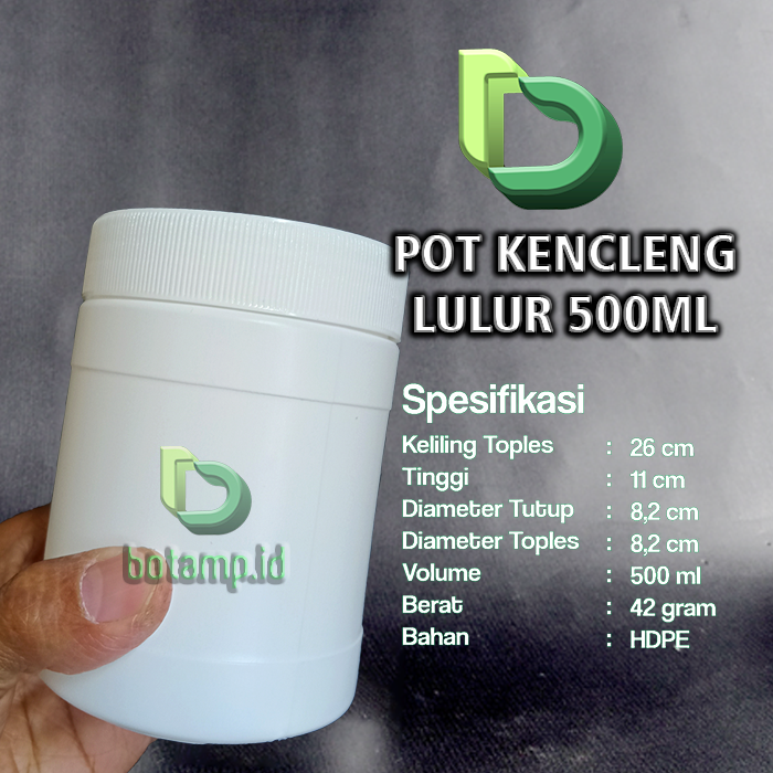 pot kencleng 500ml set
