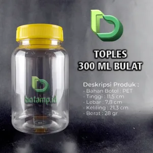 toples bulat 300ml