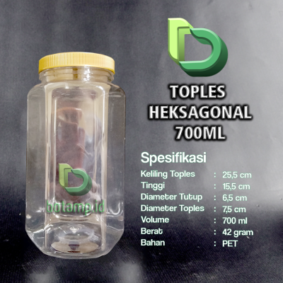toples heksa 700ml