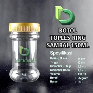 toples sambal ring 150ml