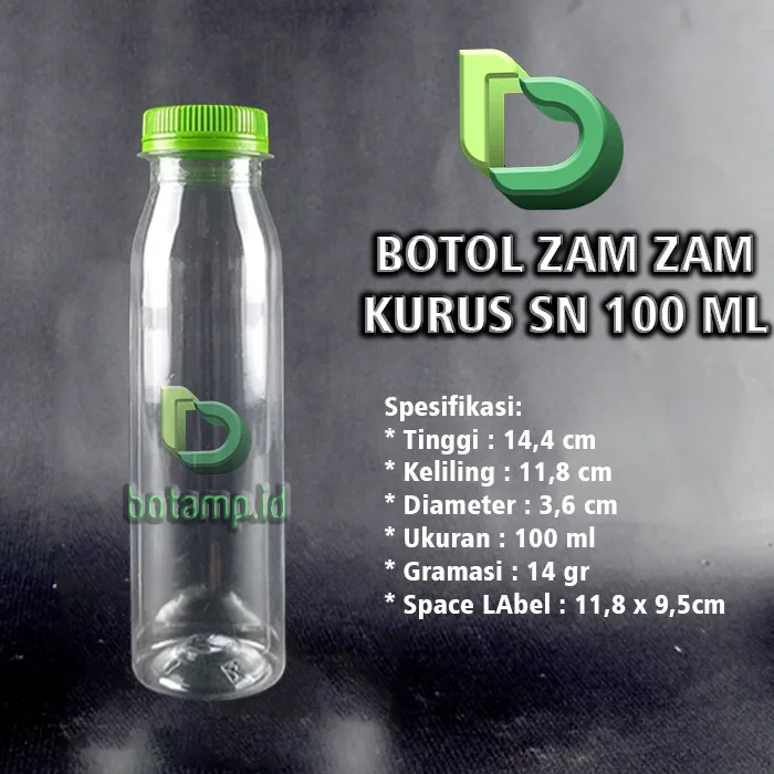 BOTAMP.ID ZAM ZAM SN KURUS 100ML hijau
