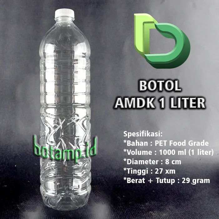 botol amdk 1000ml